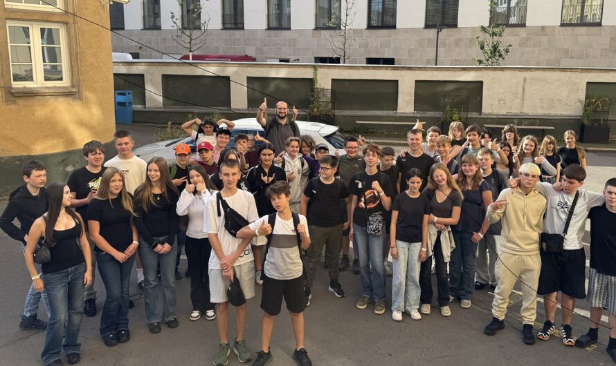 Leipzig, wir kommen! – Die 8a und 8b auf großer Fahrt